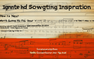 Ignite Your Songwriting Inspiration: How to Find Your Next Hit with a Songwriting Ideas Generator