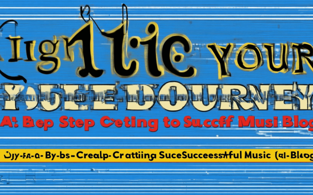Ignite Your Music Blog Journey: A Step-by-Step Guide to Creating a Successful Music Blog